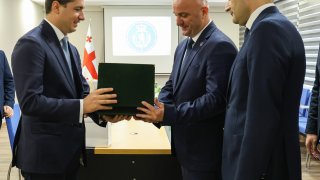 The Chairman of the RA Investigative Committee Had a Meeting in Tbilisi with the Head of the Investigation Service of the Ministry of Finance of Georgia (photos)